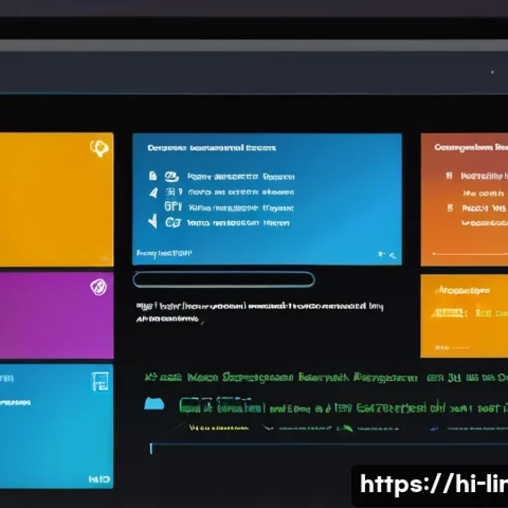 리눅스 실무에서 자주 사용하는 패키지 관리 도구 - A modern Linux desktop environment showing a user interacting with a terminal window that displays p...